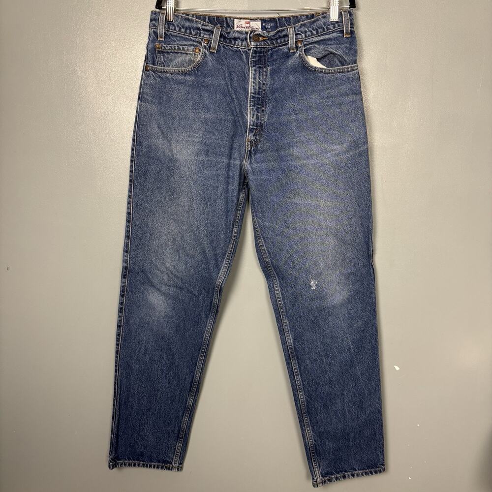 Vintage 90’s LEVI 540 Orange Tab Relaxed Fit Men’s Blue Denim Jeans 36x32